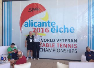 TT Senioren WM in Alicante mit TTG Beteiligung
