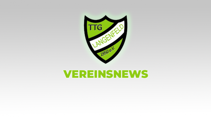 Vereinsnews TTG Langenfeld 1950 e.V.