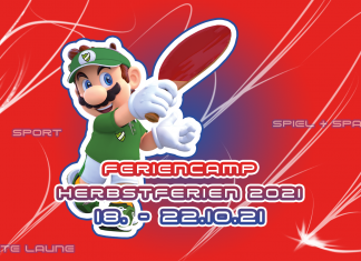 Kinder Feriencamp TTG 18. – 22.10.21 Feriencamp Herbst TTG