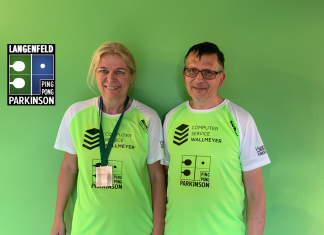 Marion König ist Deutsche Meisterin Deutsche Meisterschaften Ping Pong Parkinson