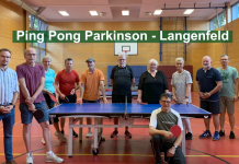 Parkinson Abteilung wird gefördert Parkinson Tischtennis TTG Langenfeld